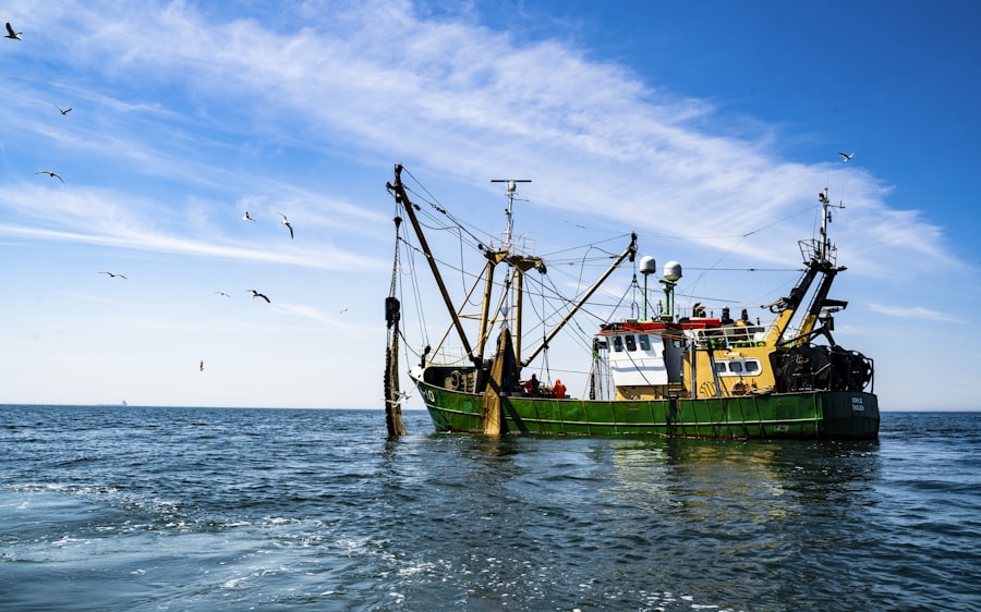 Vangst op zee